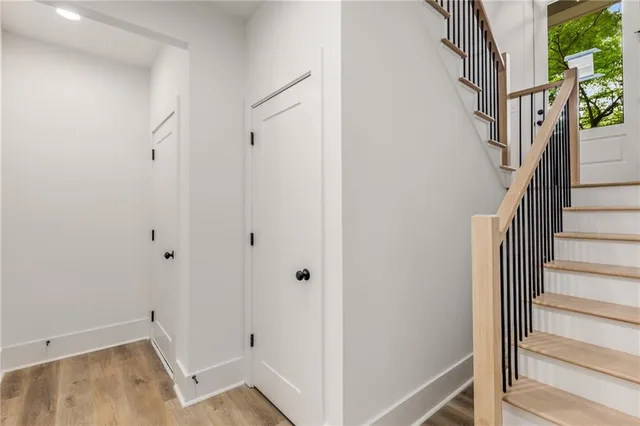 a close up of a store