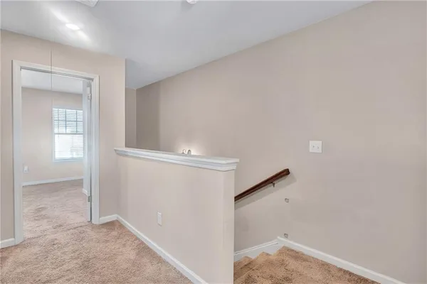 a close view of walk in closet