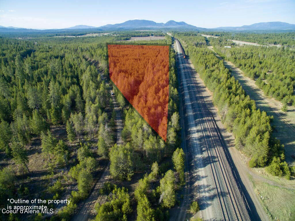 54 Off Rr Athol, ID 83801 - Photo 2 of 9 Aerial Map-Outline of Property