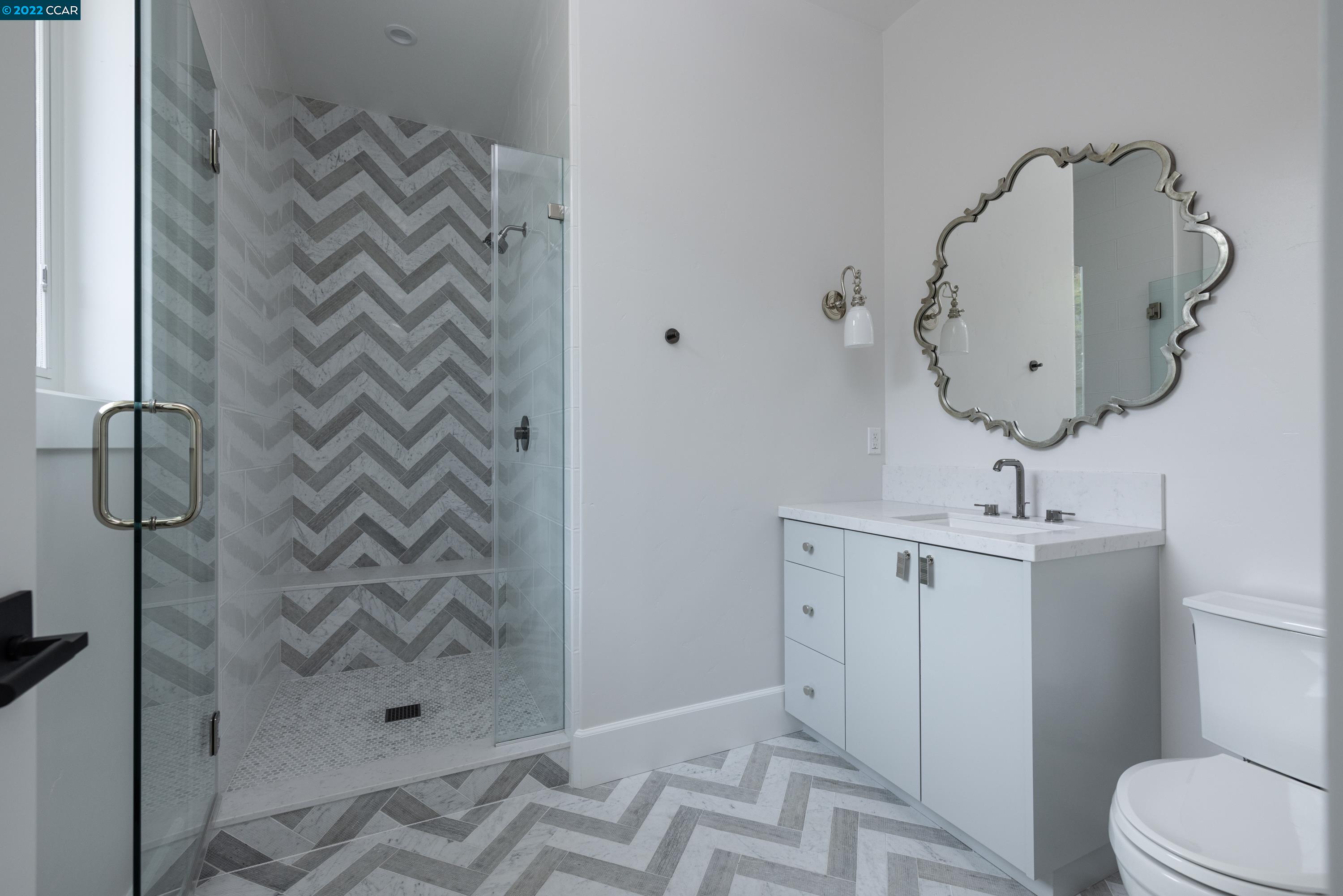 145 Arbor View Lane Lafayette, CA 94549 - Photo 22 of 46 a bathroom with a toilet and a sink