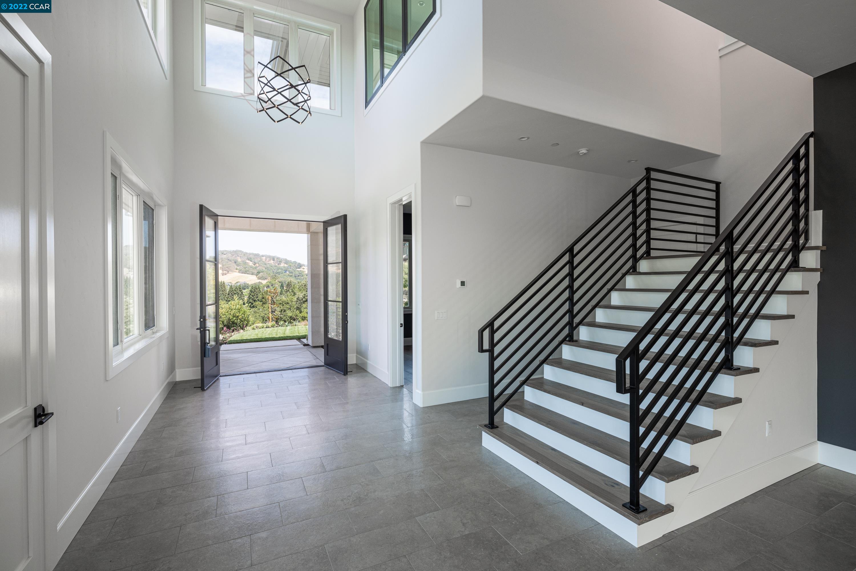 145 Arbor View Lane Lafayette, CA 94549 - Photo 5 of 46 a view of a hallway with stairs