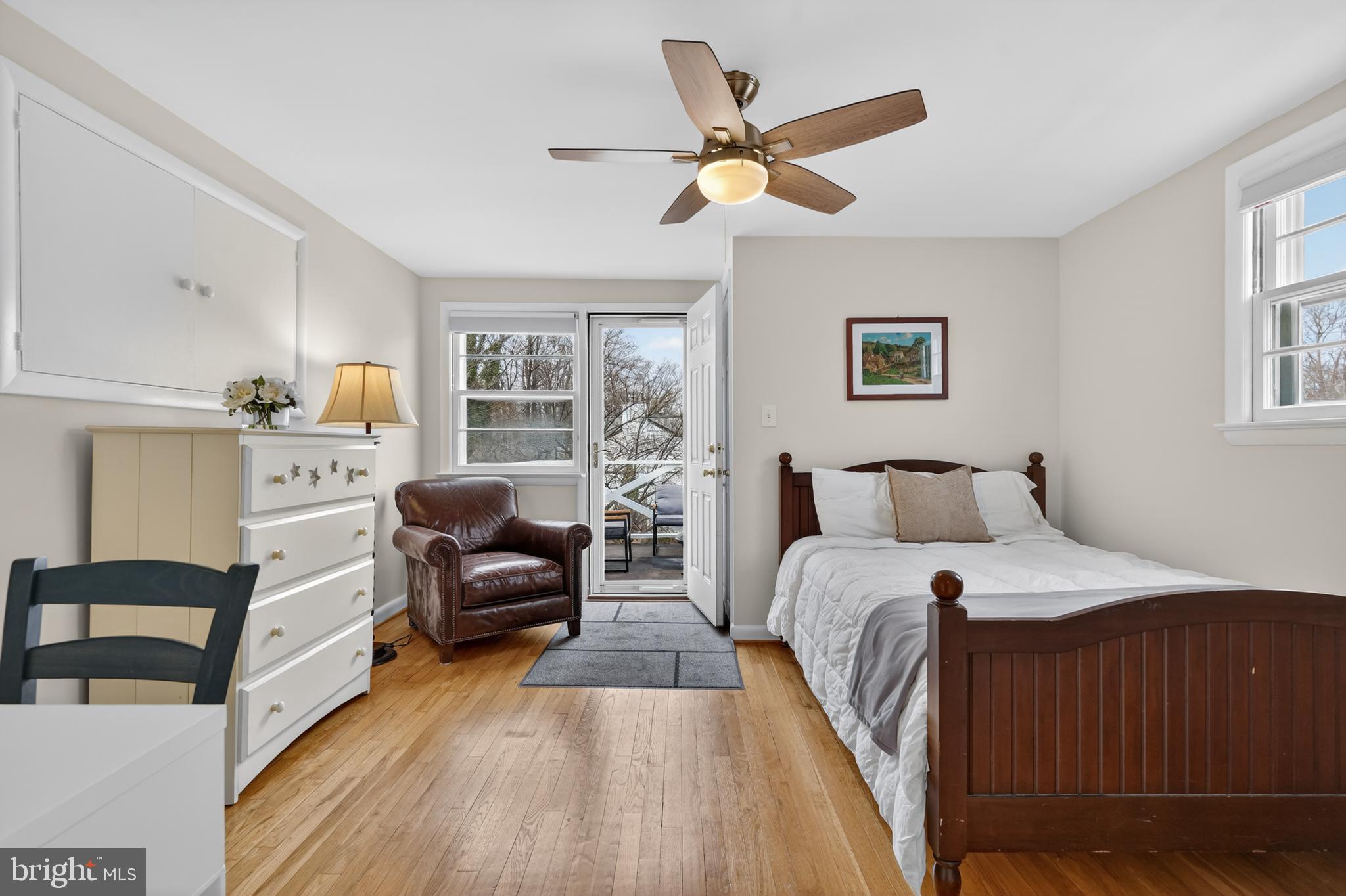 6312 Rockhurst Road Bethesda, MD 20817 - Photo 27 of 41 Bedroom 4 w/private deck