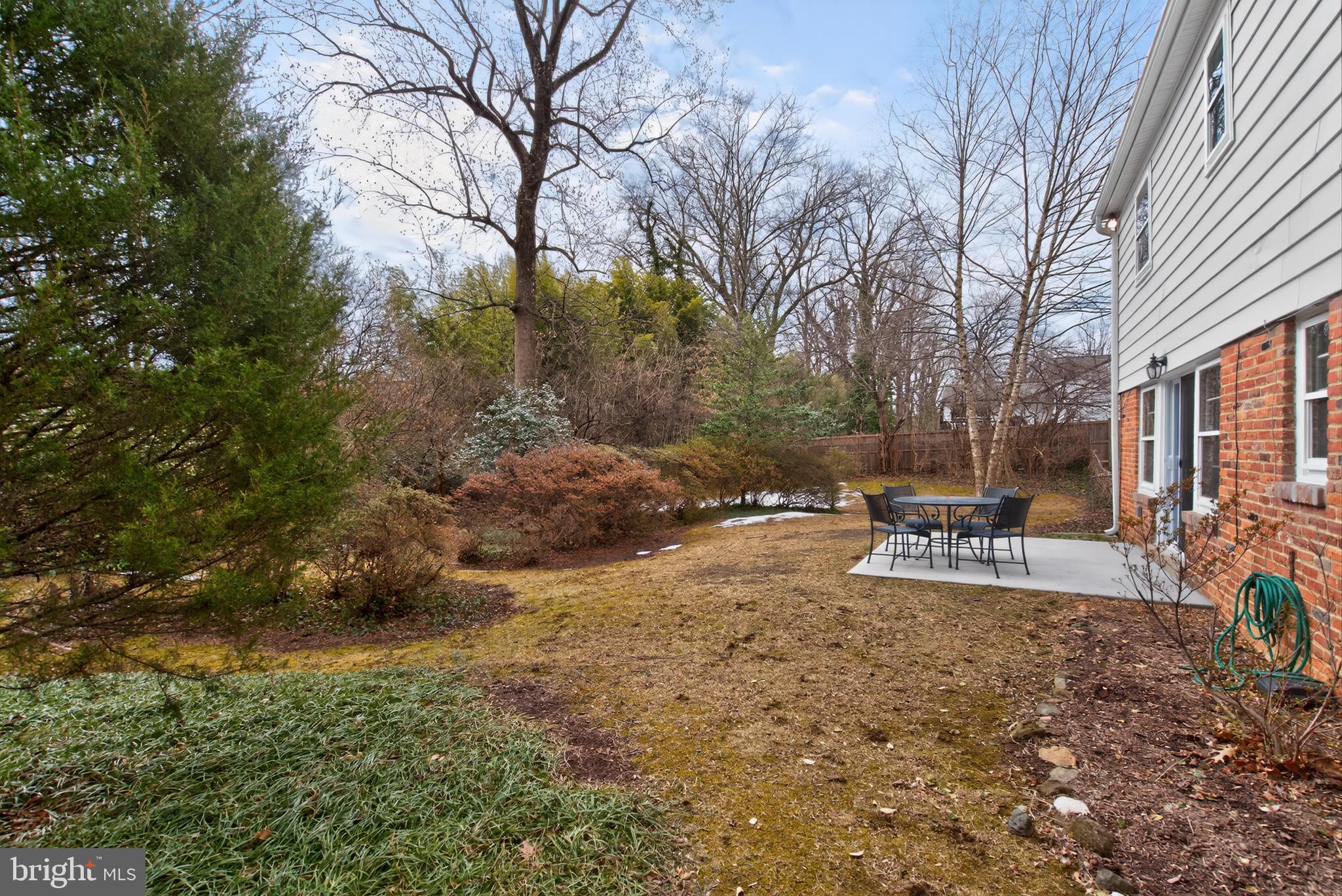 6312 Rockhurst Road Bethesda, MD 20817 - Photo 34 of 41 Expansive back yard