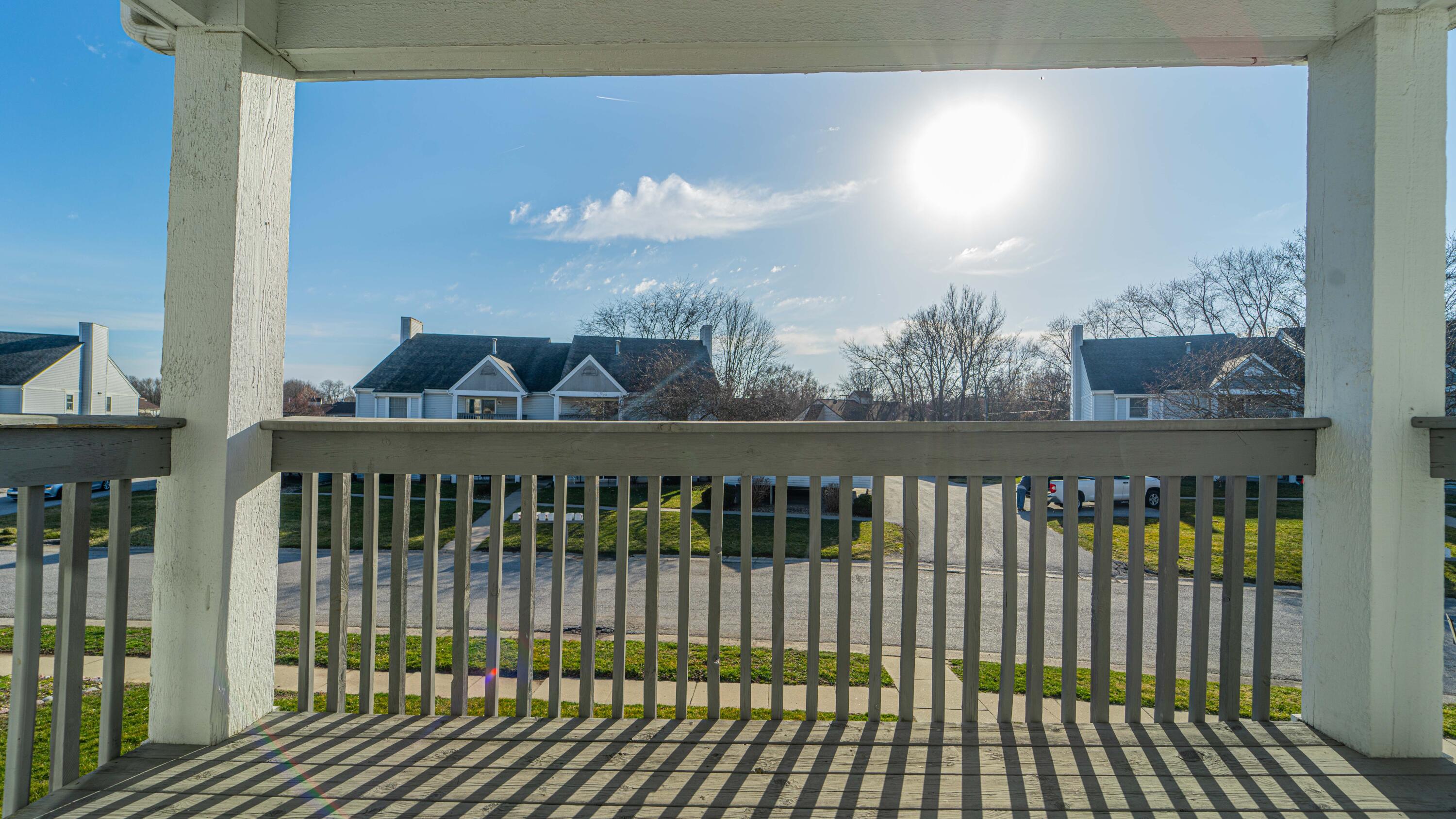 1069 Millpond Road, Unit E Valparaiso, IN 46385 - Photo 17 of 19 a view of a balcony