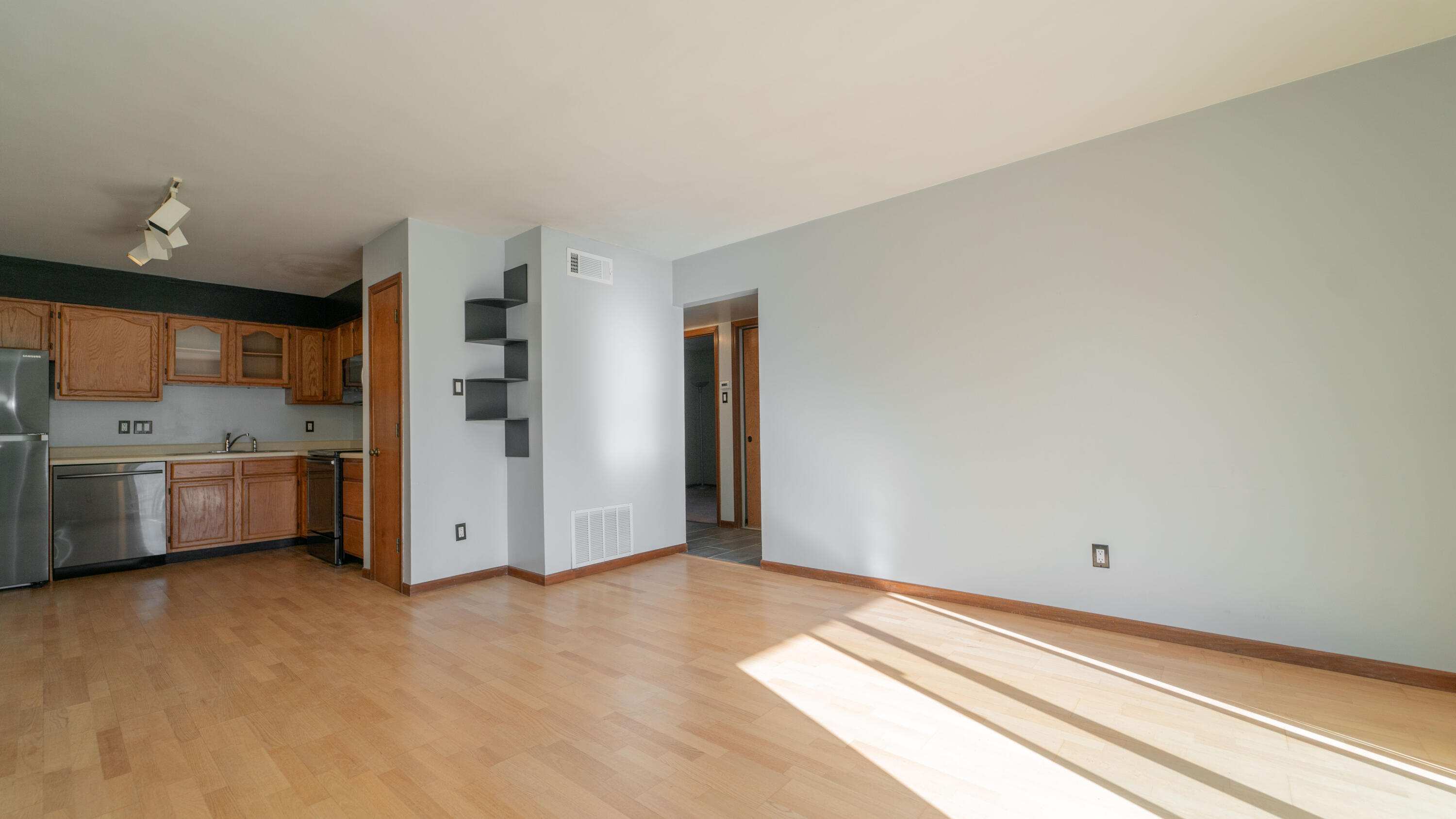 1069 Millpond Road, Unit E Valparaiso, IN 46385 - Photo 5 of 19 a view of a kitchen with a sink