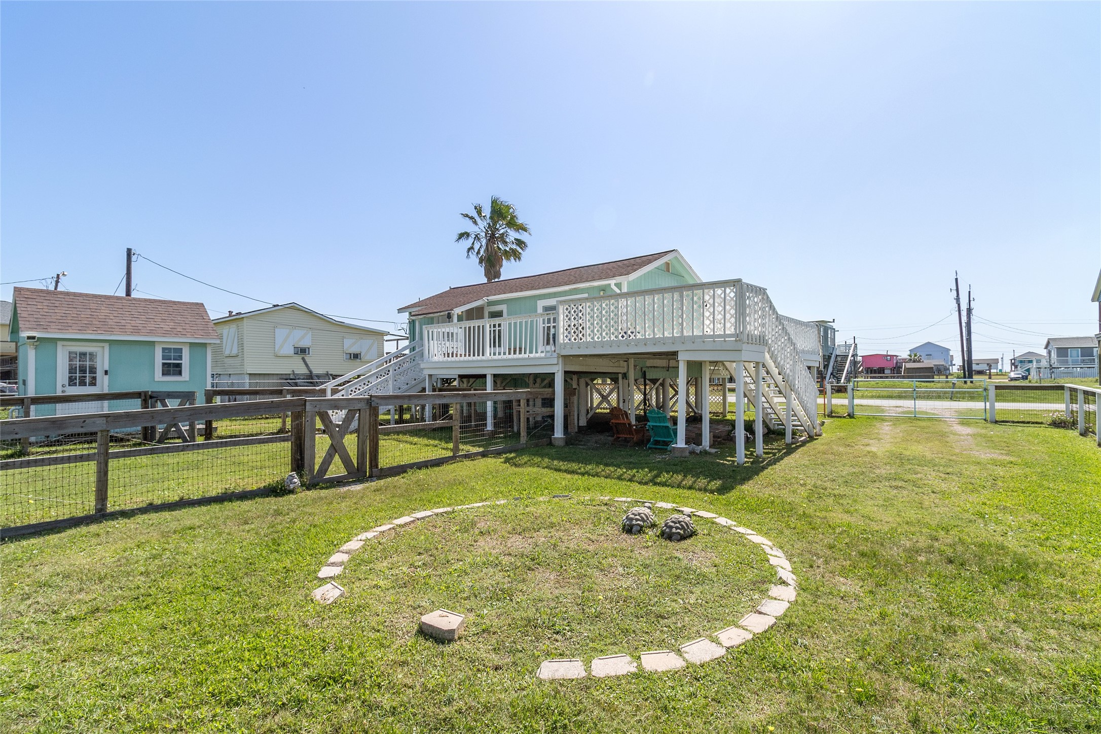 1010 Fort Velasco Drive Surfside Beach, TX 77541 - Photo 18 of 21 a swimming pool view with a outdoor seating