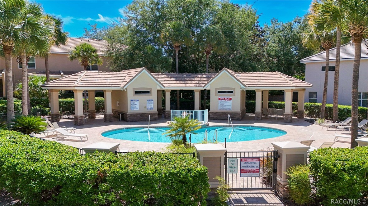 1598 West Spring Meadow Loop Lecanto, FL 34461 - Photo 35 of 74 Brentwood Townhomes Community Pool & Spa