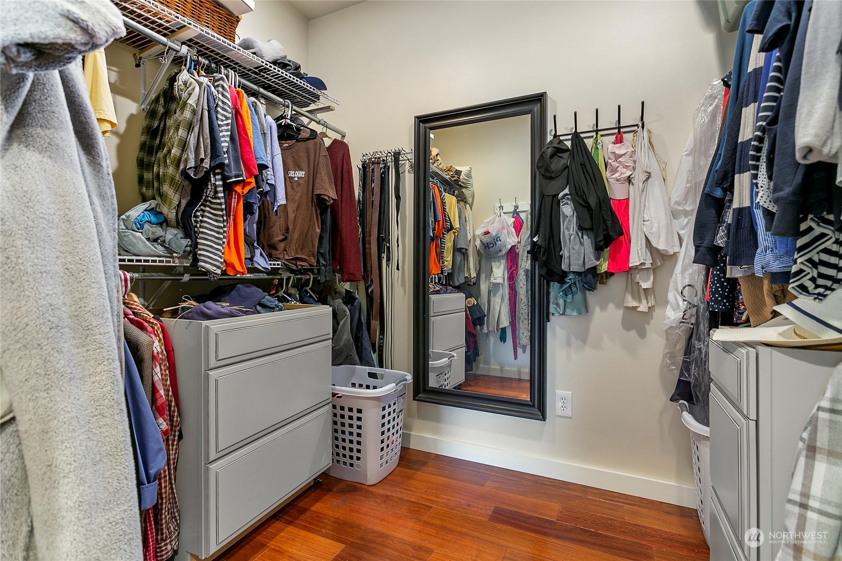 3460 Aldergrove Road Ferndale, WA 98248 - Photo 22 of 39 a view of walk in closet with clothes and shoes