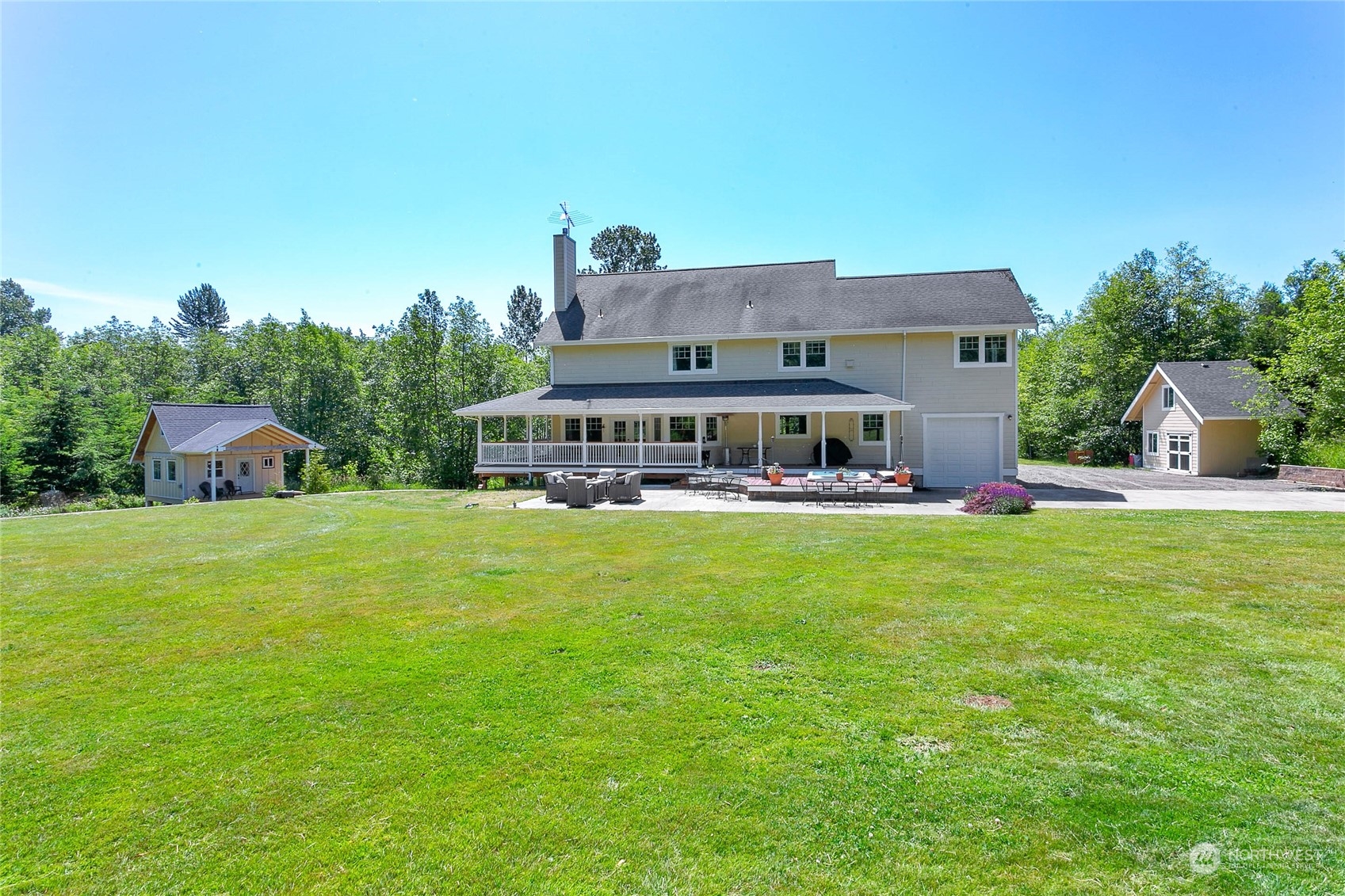 3460 Aldergrove Road Ferndale, WA 98248 - Photo 33 of 39 a view of a house with a big yard