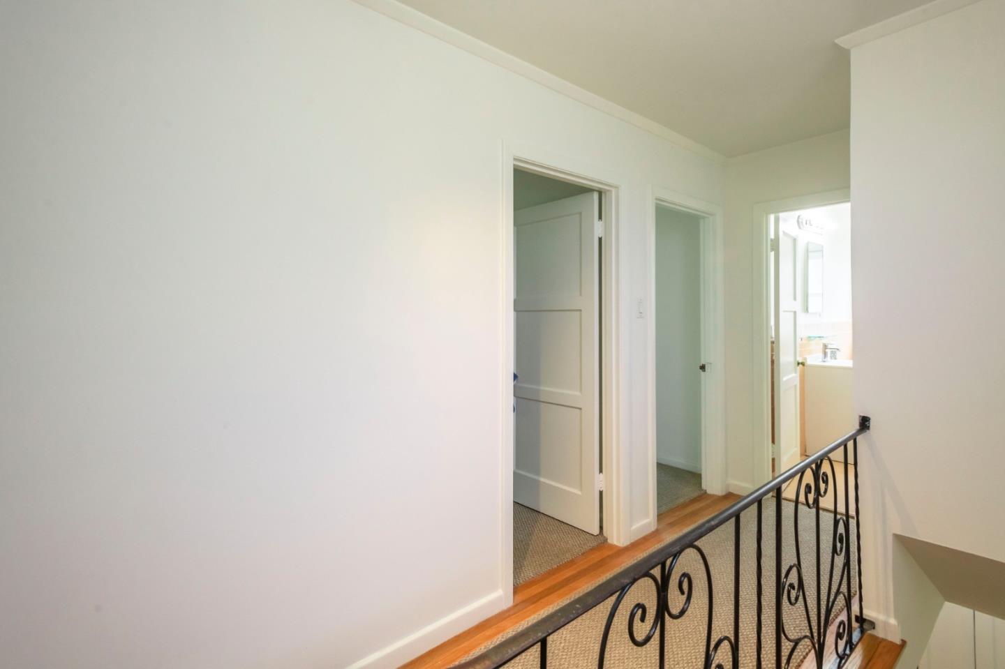 1556 Albemarle Way Burlingame, CA 94010 - Photo 11 of 18 a view of a hallway with wooden floor and entryway