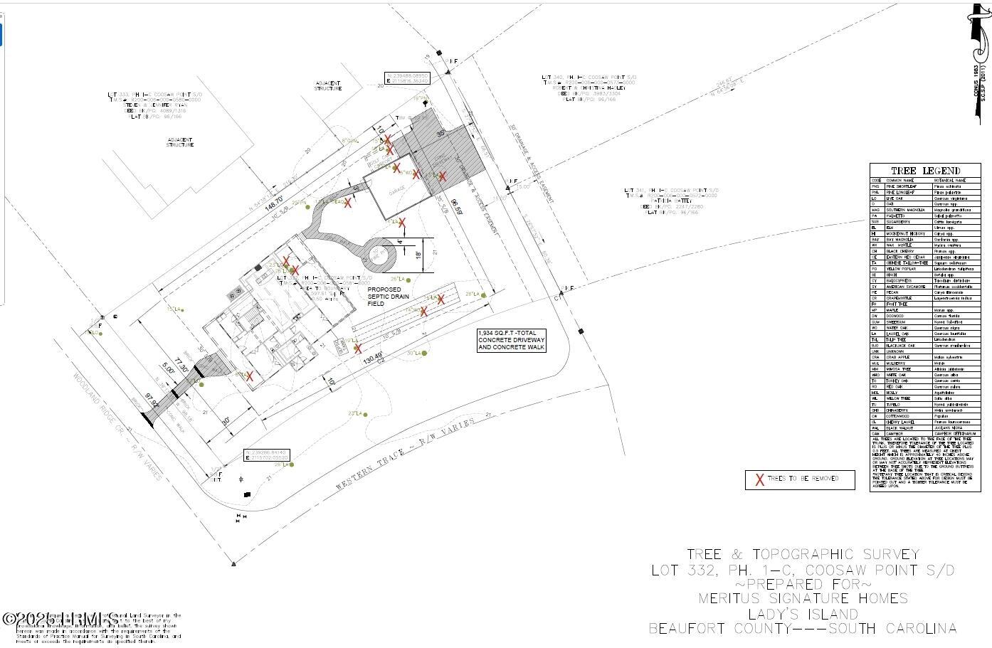 63 Woodland Ridge Circle Beaufort, SC 29907 - Photo 8 of 23 tree topo lot fit