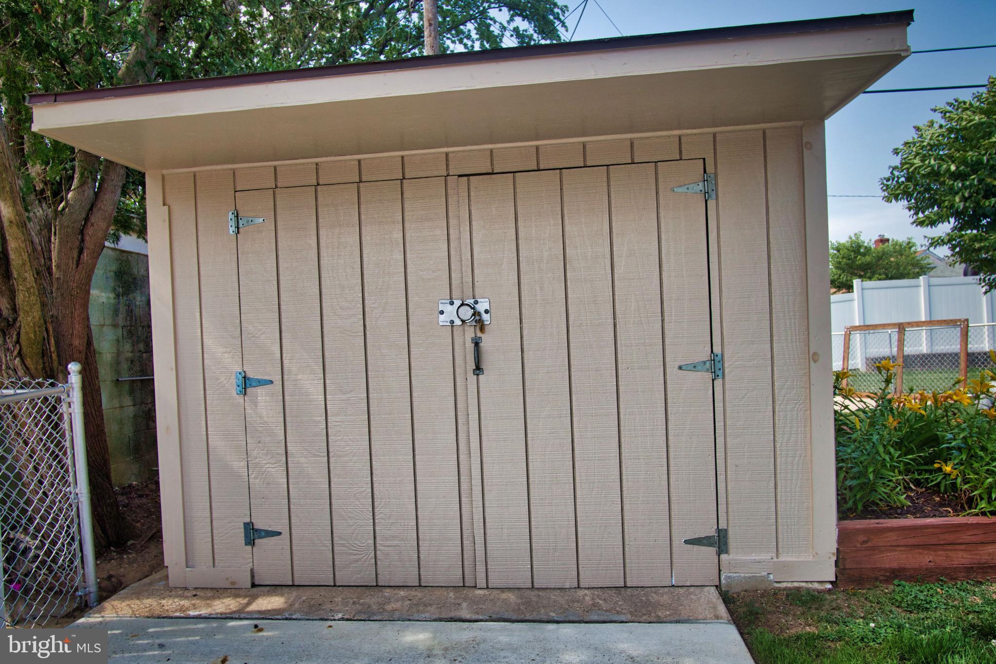 6906 Chambers Road Baltimore, MD 21234 - Photo 5 of 27 Large shed with electrical hookup