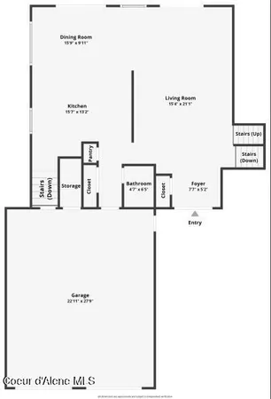 $585,000 | 301 Woodland Drive, Pinehurst, ID 83850