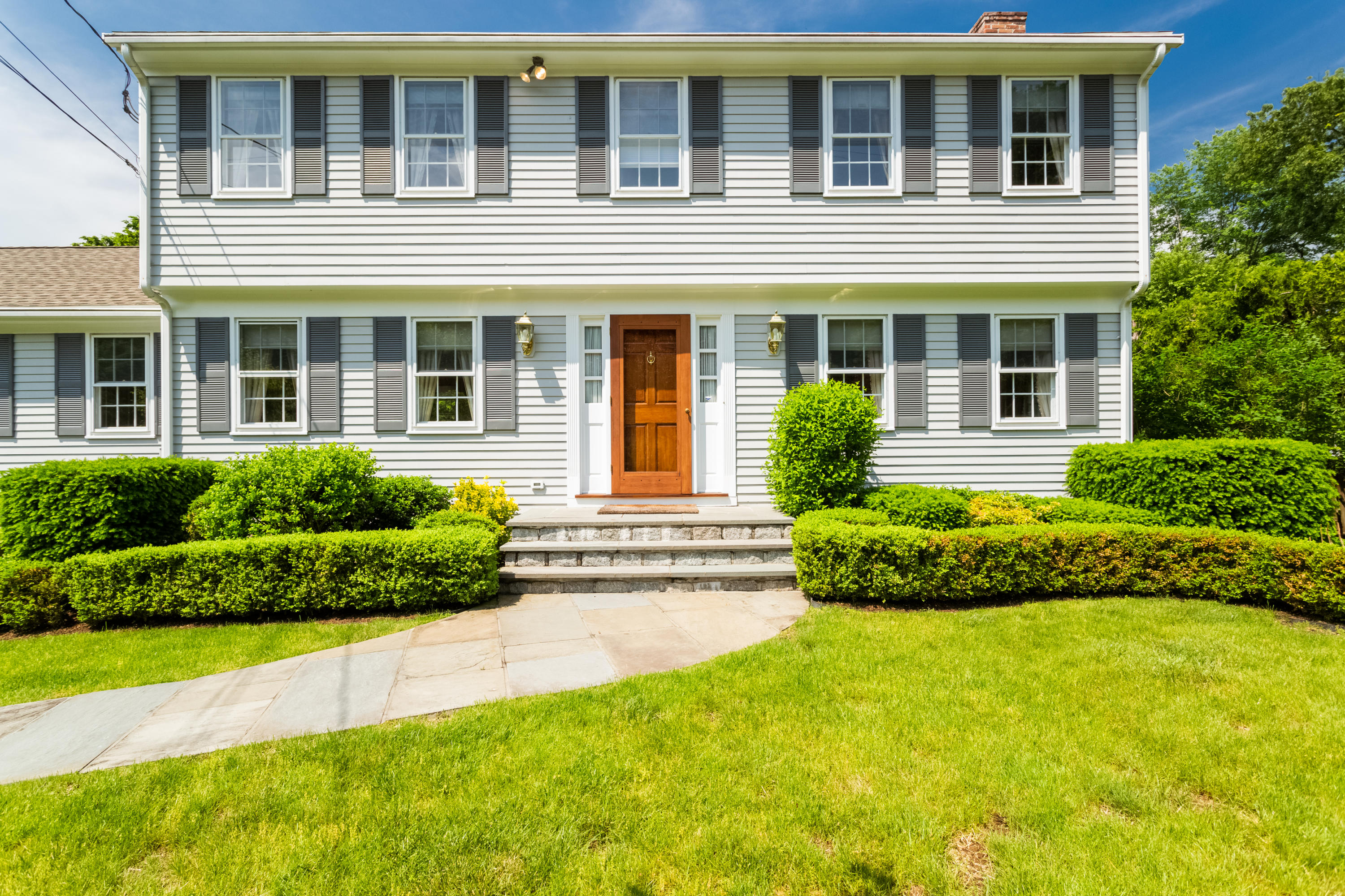 14 Holly Road New Canaan, CT 06840 - Photo 1 of 1 House Front