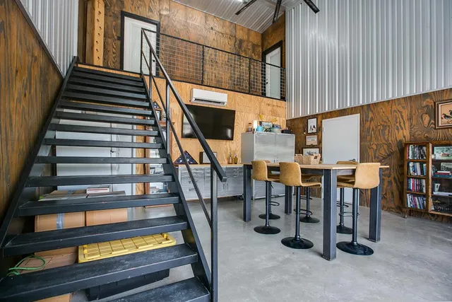 a view of an ocean with a swimming pool