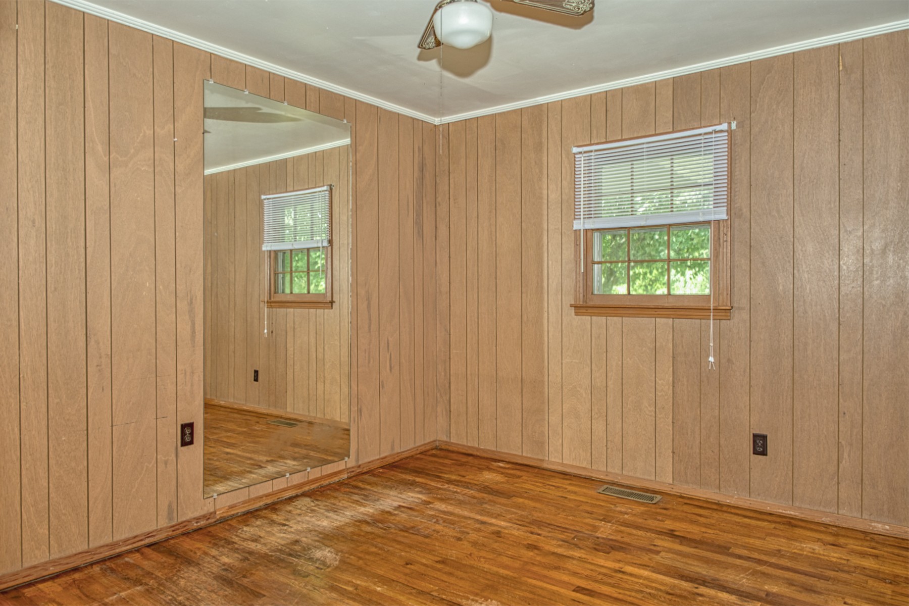 2110 Jr Camp Road Monterey, TN 38574 - Photo 32 of 35 a view of an empty room with wooden floor and a window