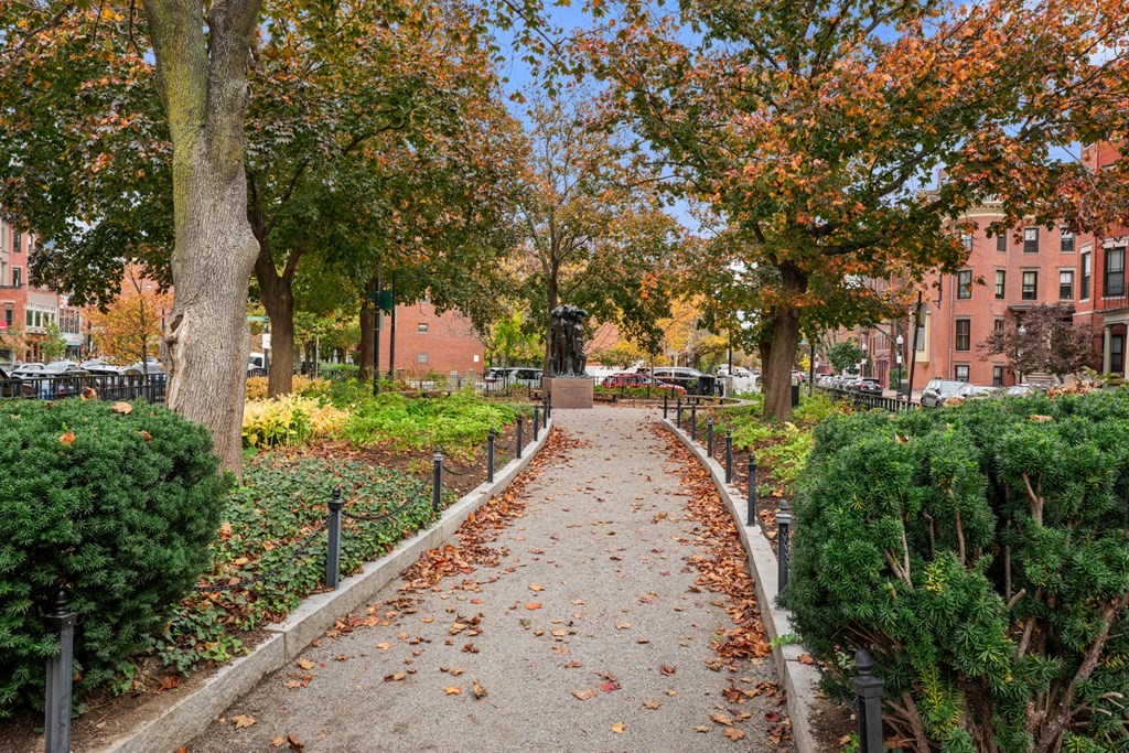 9 Columbus Square, Unit 2 Boston, MA 02116 - Photo 42 of 42 a view of a pathway with a houses