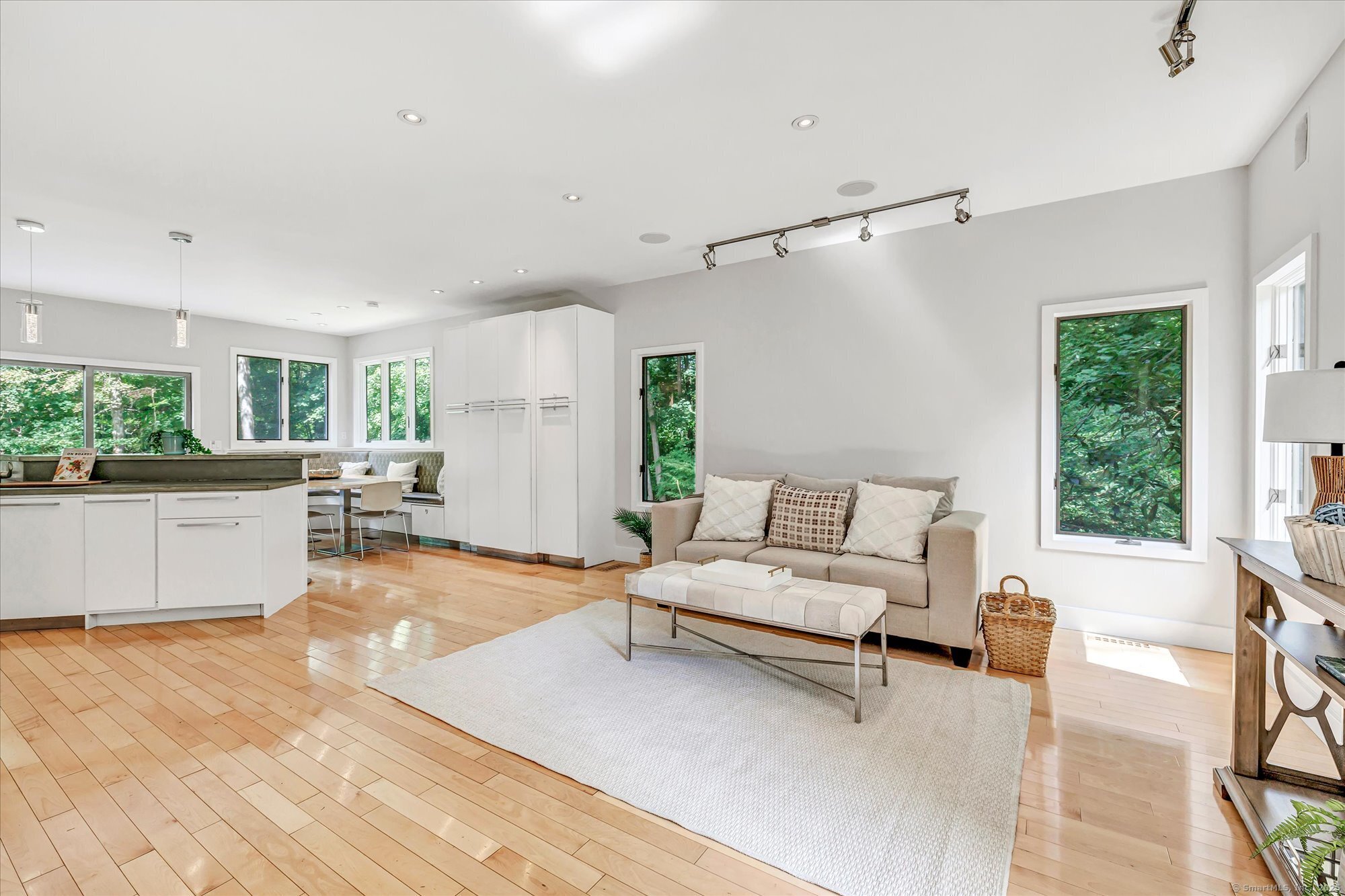 19 A Darbrook Road Westport, CT 06880 - Photo 17 of 40 a living room with furniture and a large window