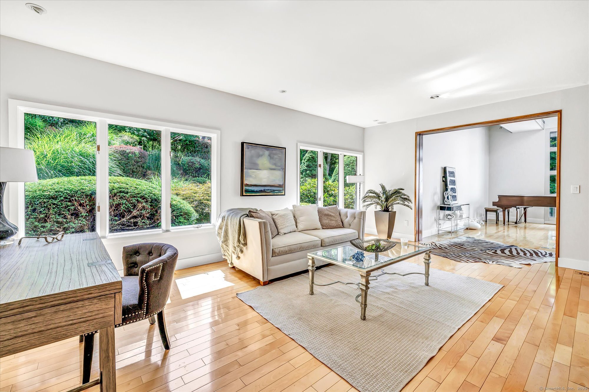 19 A Darbrook Road Westport, CT 06880 - Photo 5 of 40 a living room with furniture and a large window