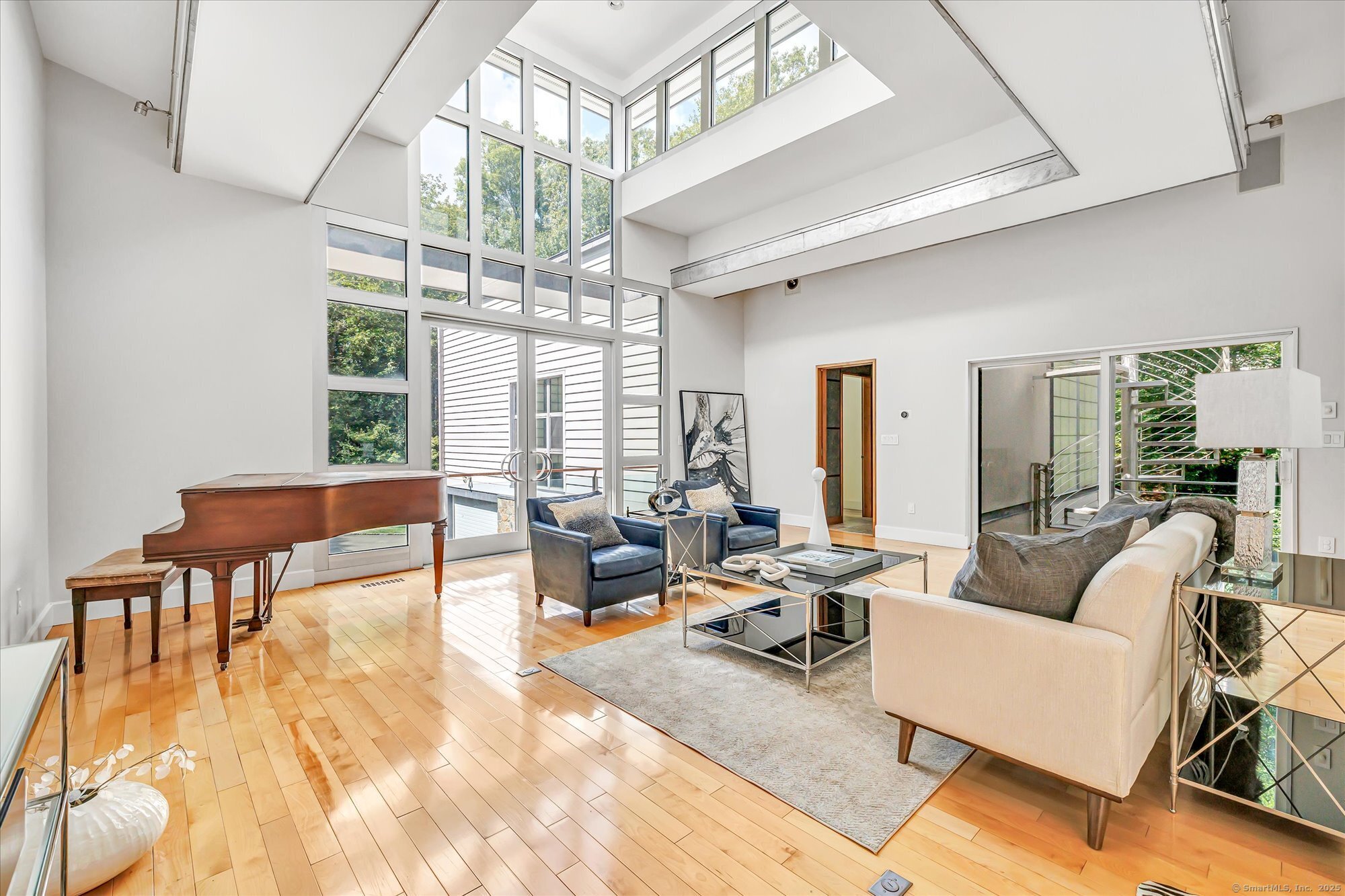 19 A Darbrook Road Westport, CT 06880 - Photo 7 of 40 a living room with furniture and a large window