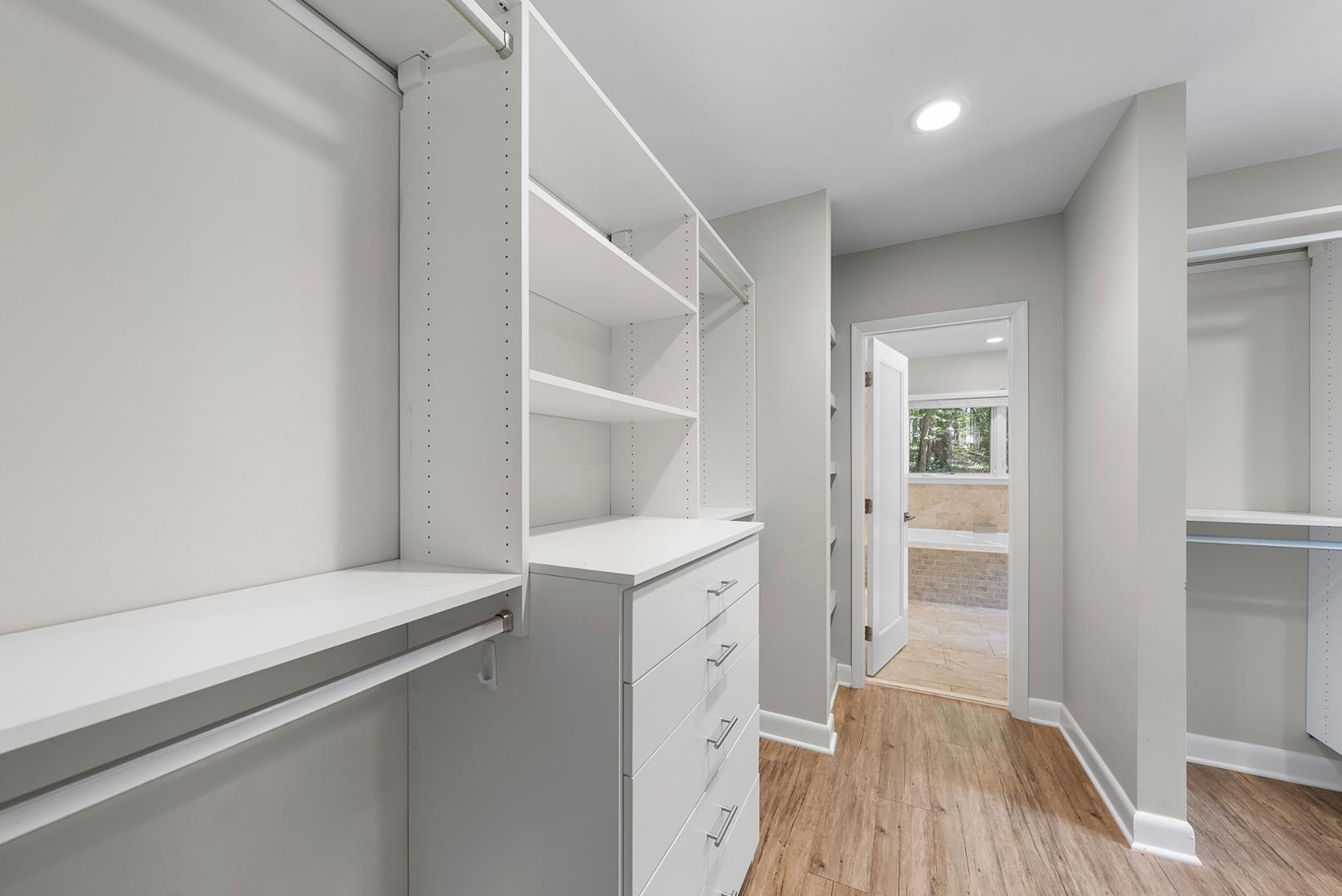 1605 Ridge Road Raleigh, NC 27607 - Photo 20 of 36 a hallway with cabinets
