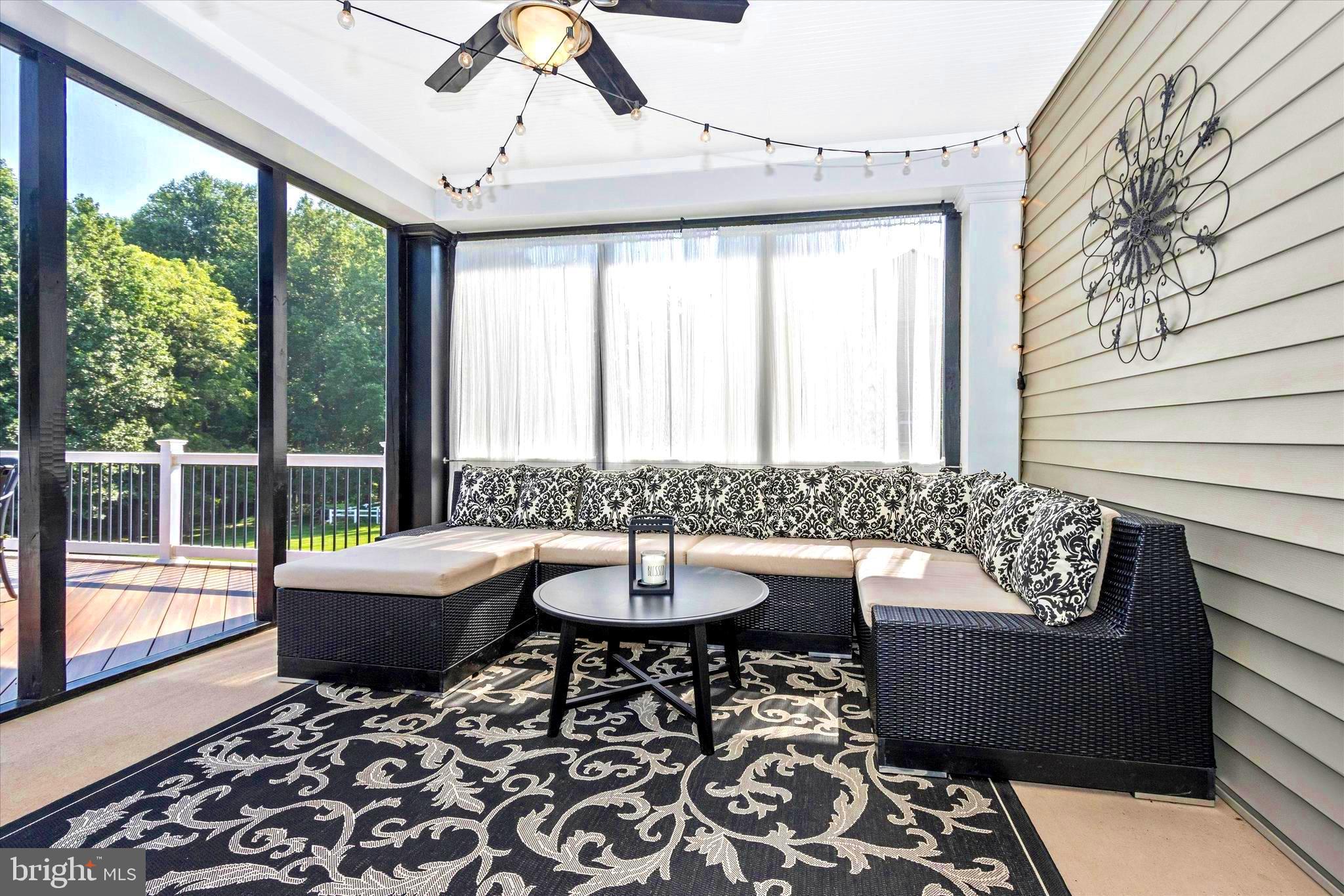 12134 Fulton Ridge Drive Fulton, MD 20759 - Photo 19 of 48 Screened porch off kitchen, leads to deck& below