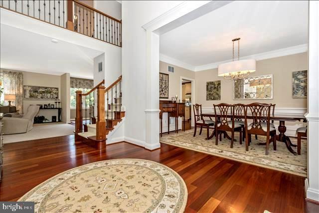 12134 Fulton Ridge Drive Fulton, MD 20759 - Photo 48 of 48 Open floor plan and Brazilian Cherry flooring