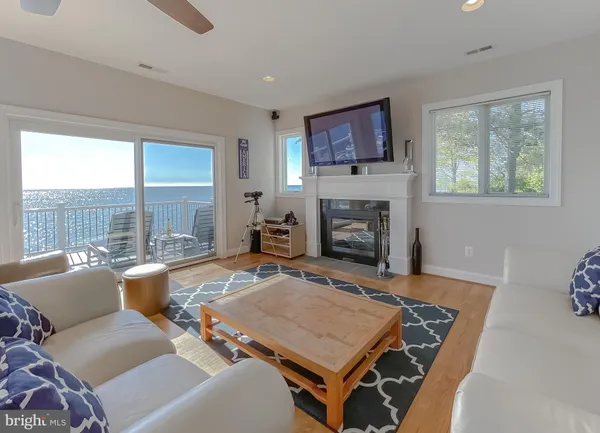 a bedroom with a bed and a table