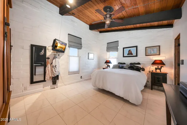 a bathroom with a sink double vanity and a mirror