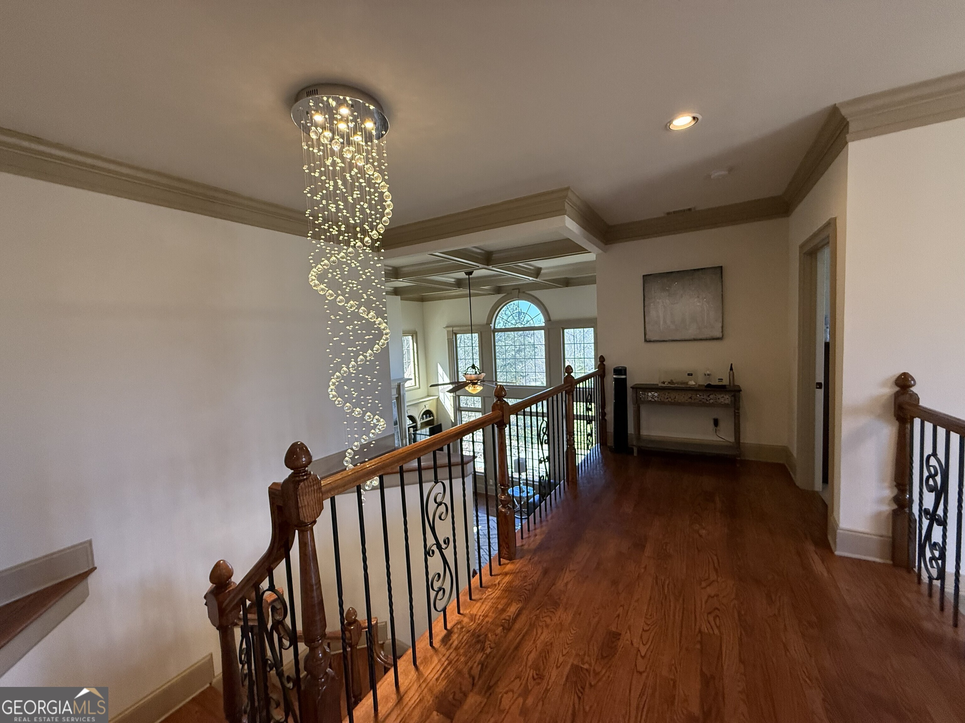 990 Chateau Forest Road Hoschton, GA 30548 - Photo 20 of 117 a view of entryway and hall with wooden floor