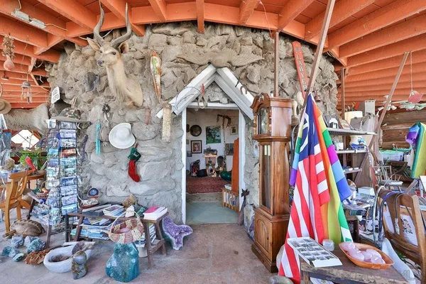 a view of entryway with a lot of stuff and stuff