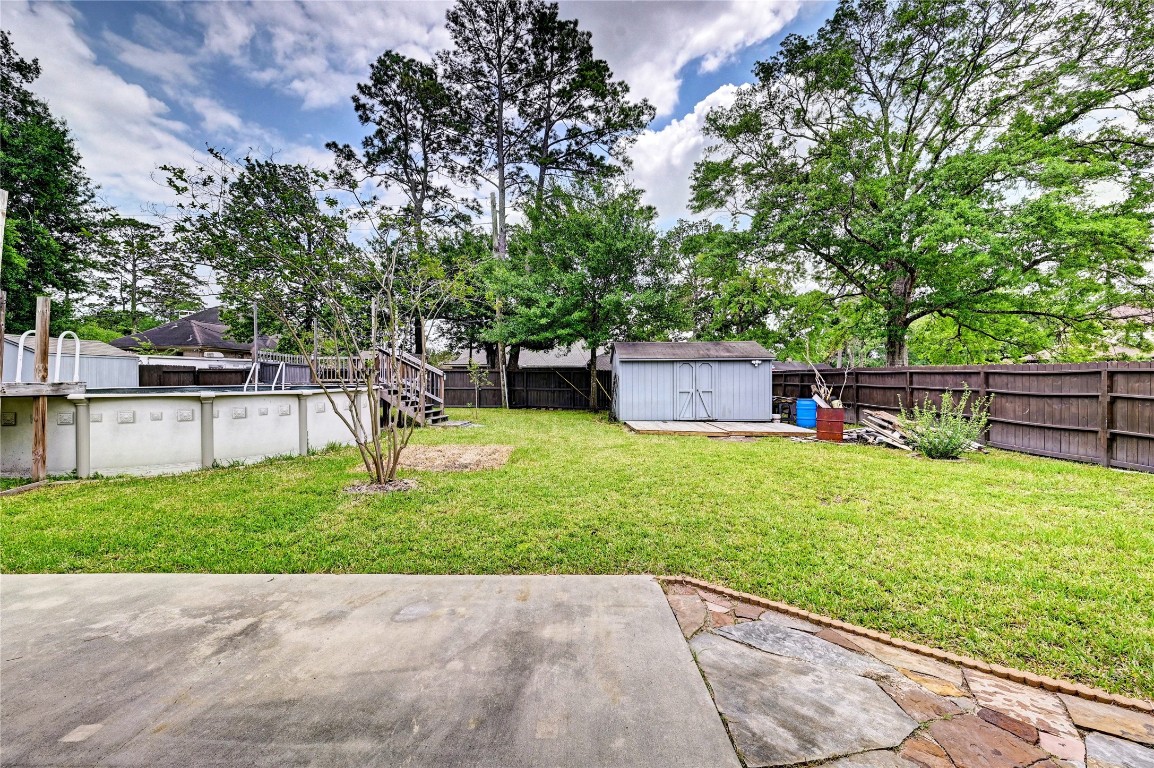 1202 Lemm Road 2 Spring, TX 77373 - Photo 35 of 48 Huge Backyard