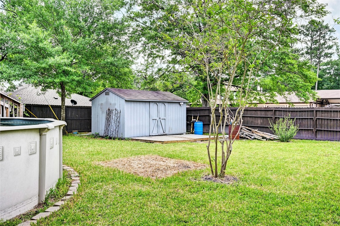 1202 Lemm Road 2 Spring, TX 77373 - Photo 38 of 48 Storage Shed