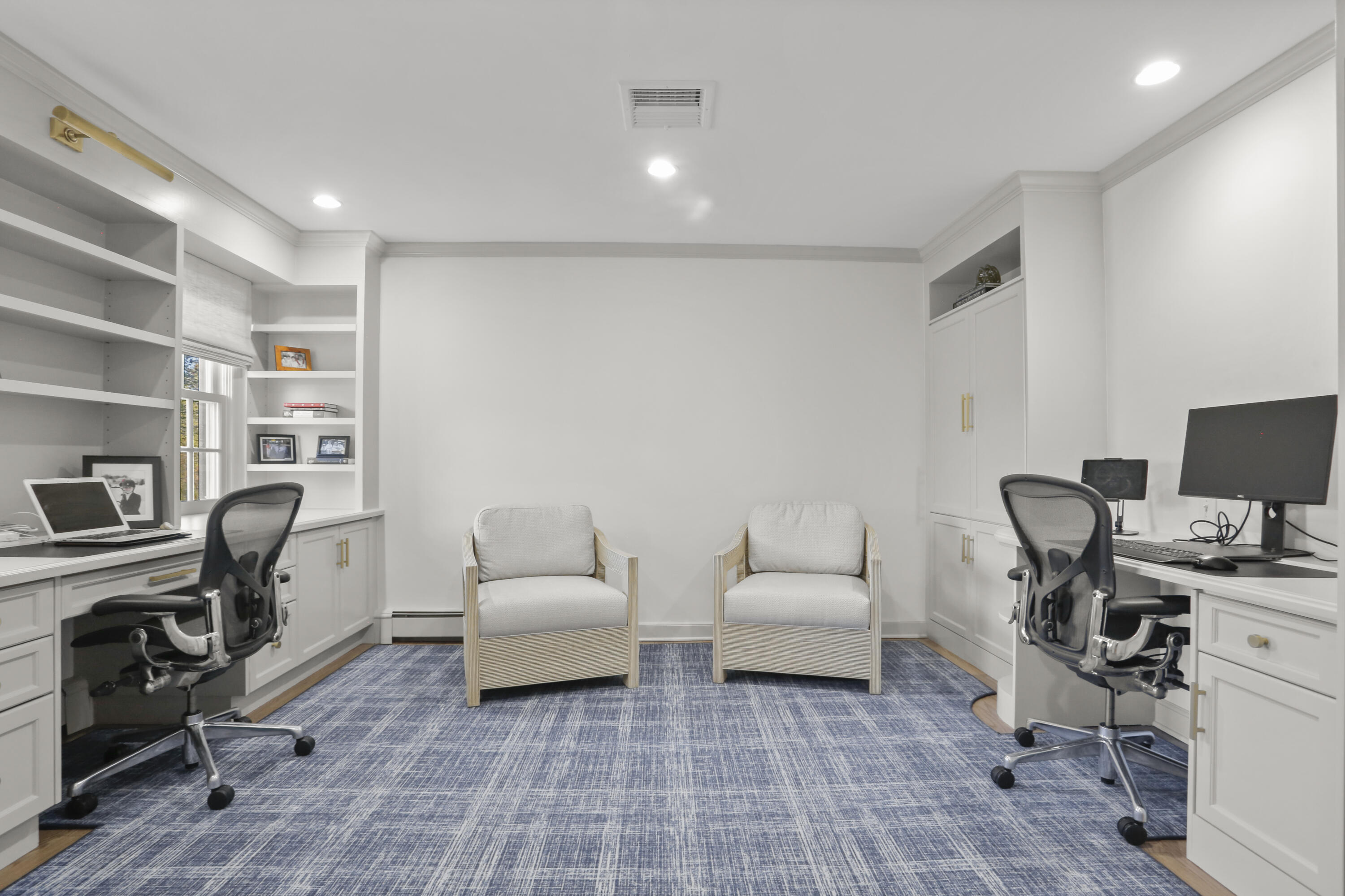 10 Saddle Ridge Road Darien, CT 06820 - Photo 12 of 41 a view of a livingroom with workspace and a couch