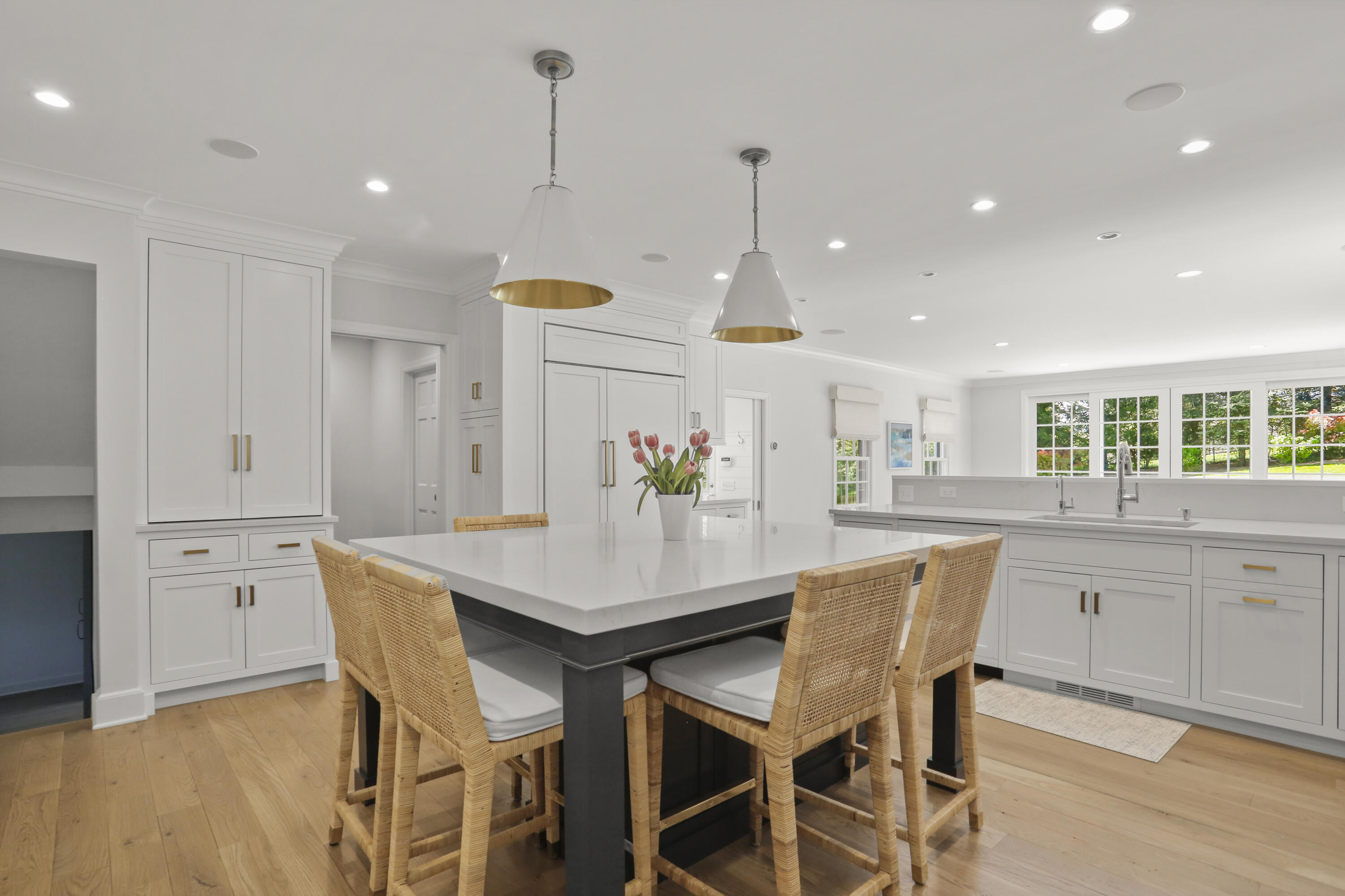 10 Saddle Ridge Road Darien, CT 06820 - Photo 10 of 41 a view of a dining room with furniture window and wooden floor