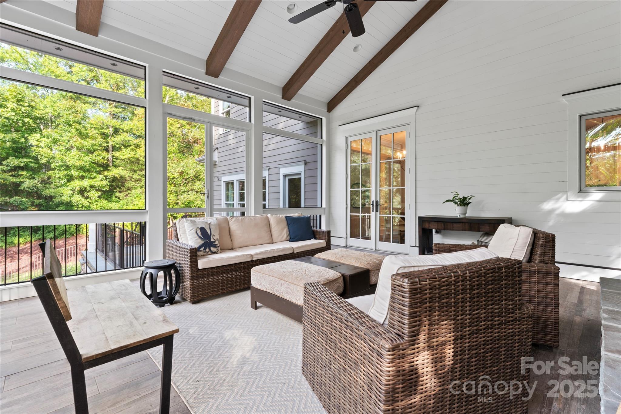 235 Grey Road Davidson, NC 28036 - Photo 26 of 37 a bedroom with furniture and a large window