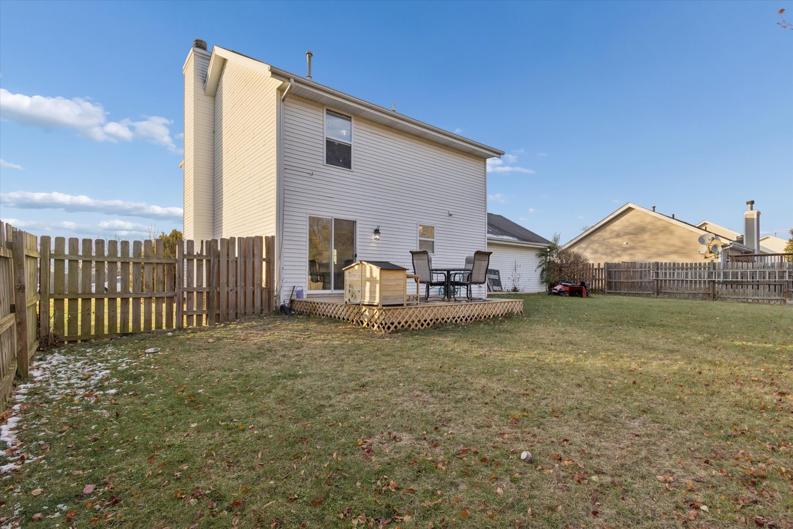 549 Bayfield Road Rockton, IL 61073 - Photo 35 of 42 a view of a house with backyard and porch