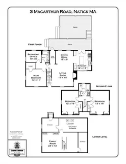 $969,000 | 3 MacArthur Road, Natick, MA 01760