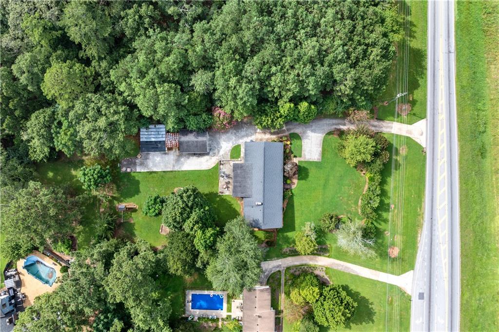 3960 Highway 20 Conyers, GA 30013 - Photo 57 of 57 an aerial view of a house with outdoor space