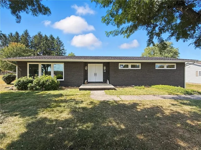 a view of outdoor space yard and swimming pool