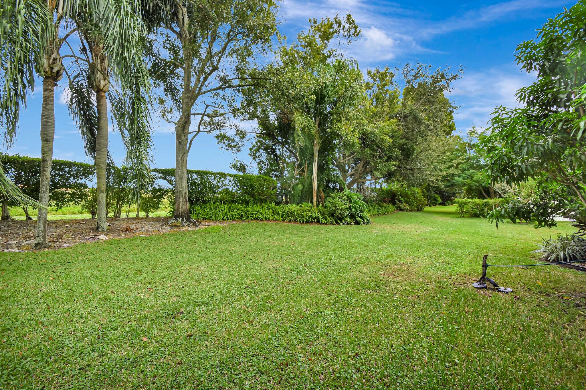 10929 Old Bridgeport Lane Boca Raton, FL 33498 - Photo 29 of 43 Backyard looking at east view 1