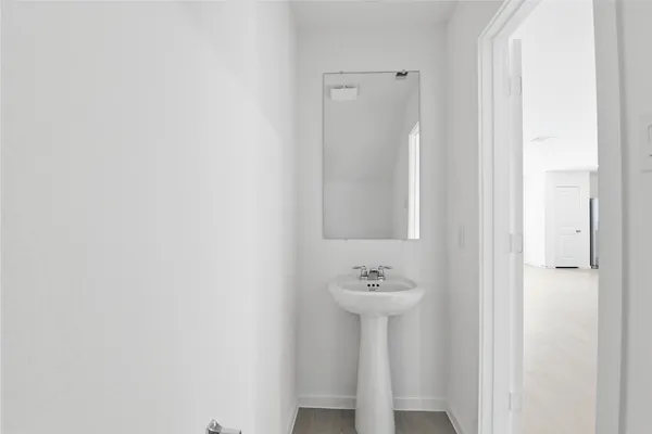 a bathroom with a sink
