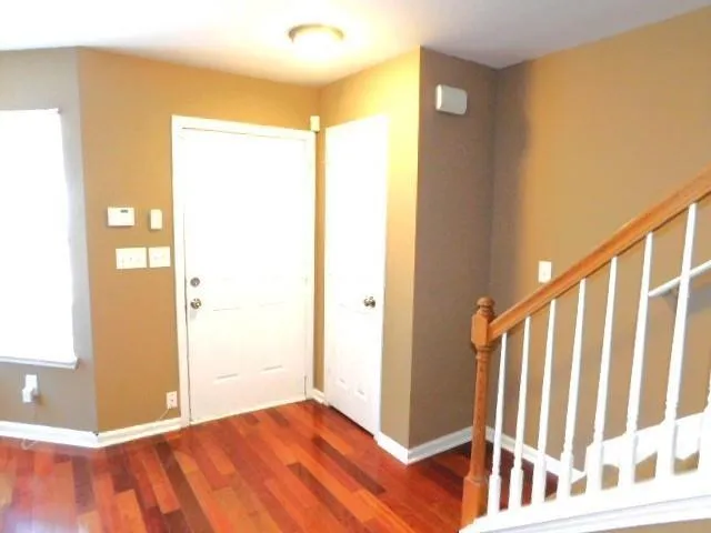 a view of front door