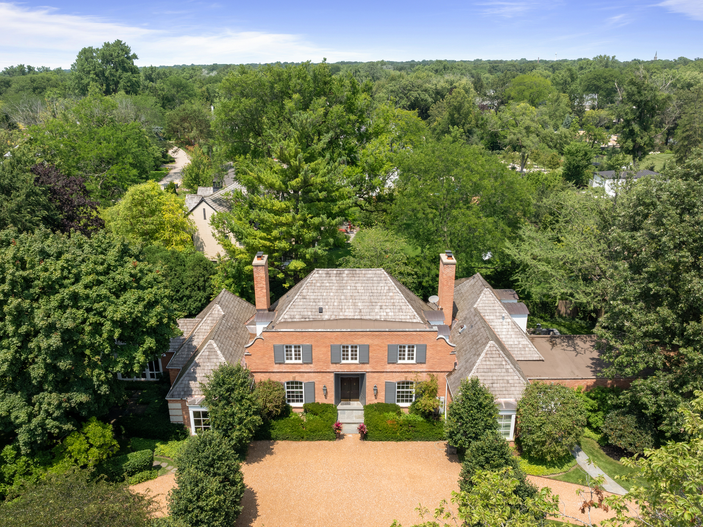 999 Hill Road Winnetka, IL 60093 - Photo 48 of 52 an aerial view of a house