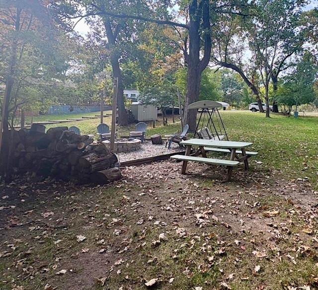 6-45 Woodhaven Sublette, IL 61367 - Photo 3 of 6 a view of a park with large trees