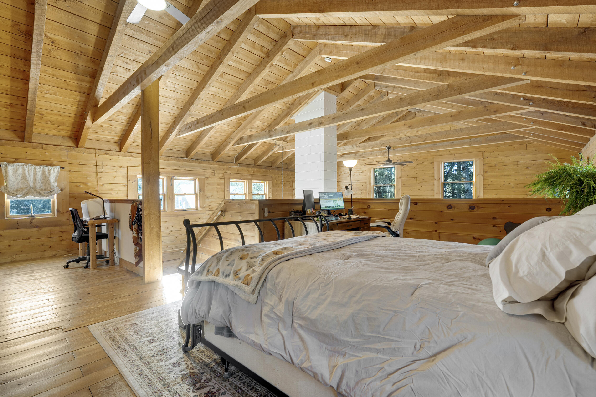 254 Fogg Road Harrison, ME 04040 - Photo 38 of 77 Loft/Bedroom