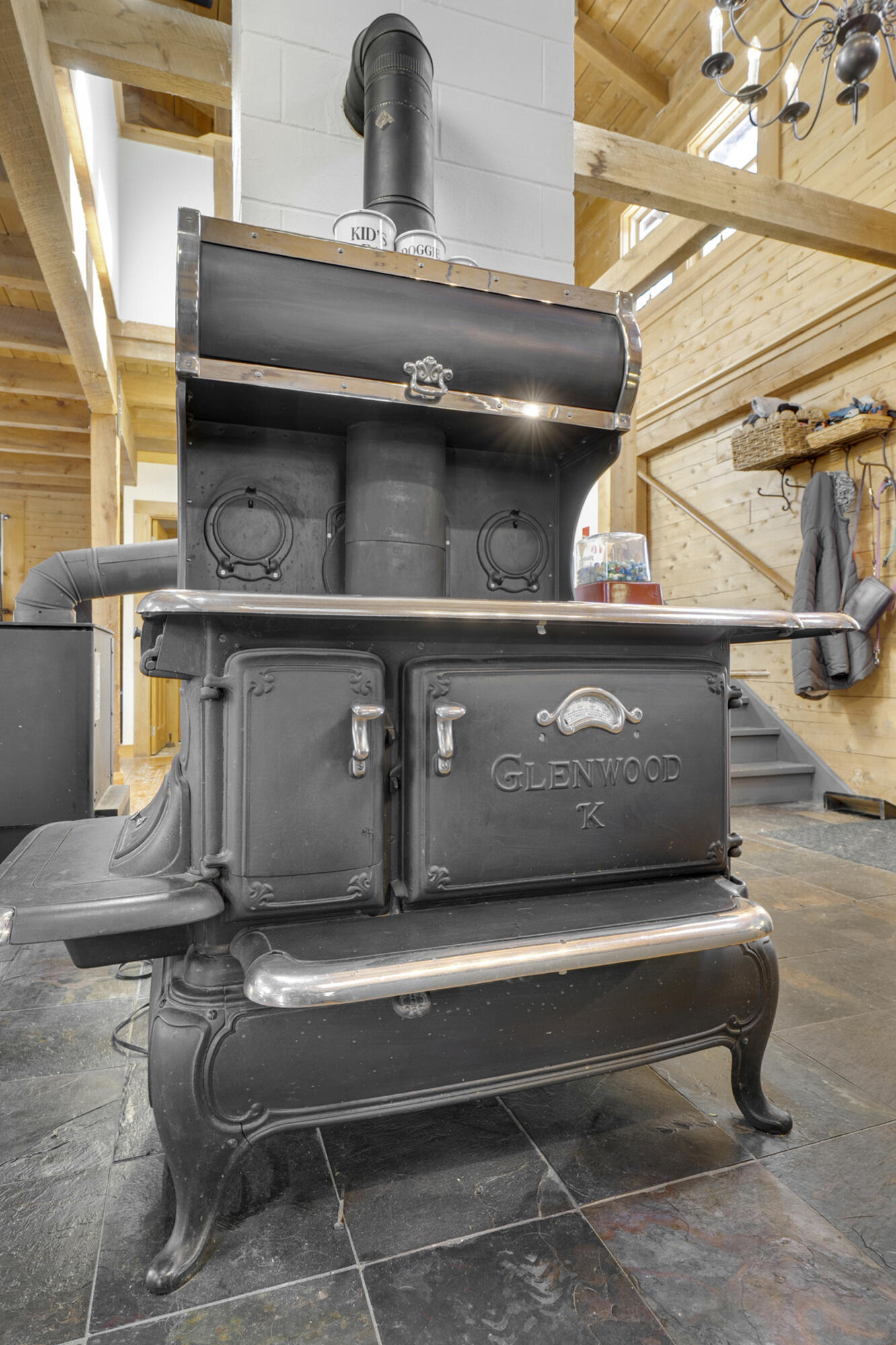254 Fogg Road Harrison, ME 04040 - Photo 46 of 77 Antique Woodstove
