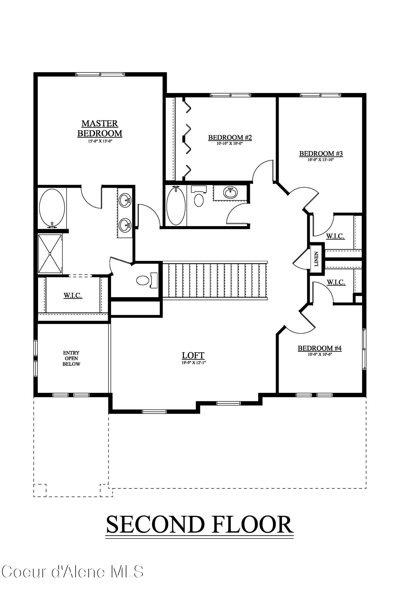 14920 North Liane Lane Rathdrum, ID 83858 - Photo 33 of 33 Floor Plan