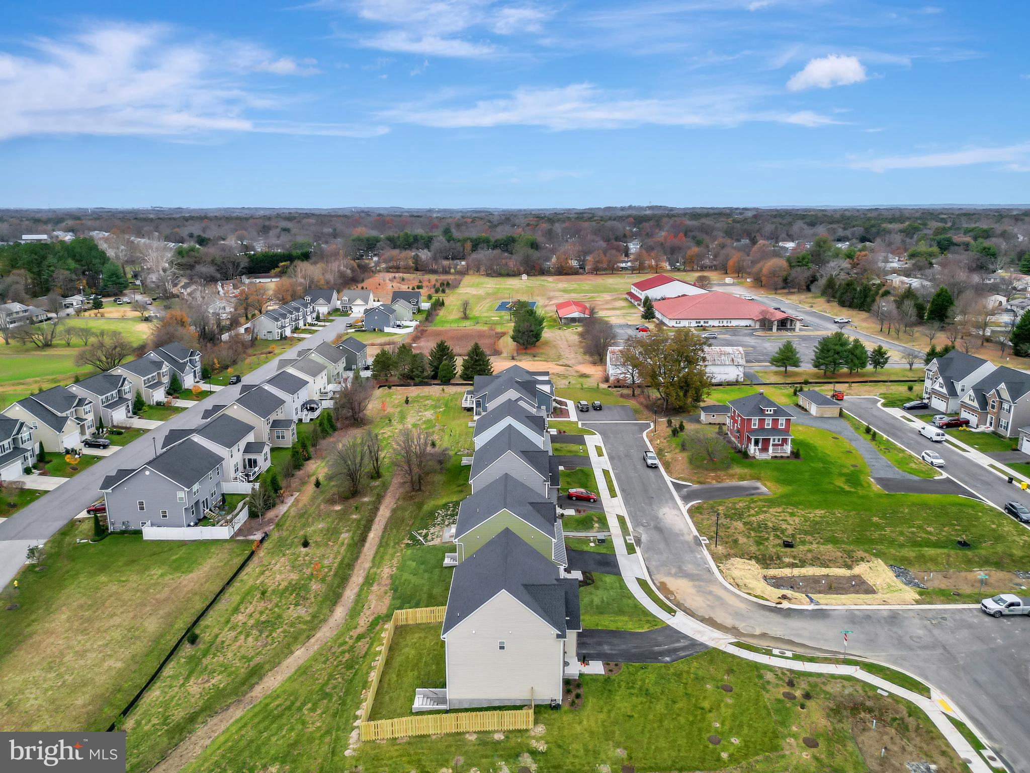 503 South Farm Crossing Road Severn, MD 21144 - Photo 8 of 46 an aerial view of residential houses with outdoor space and swimming pool