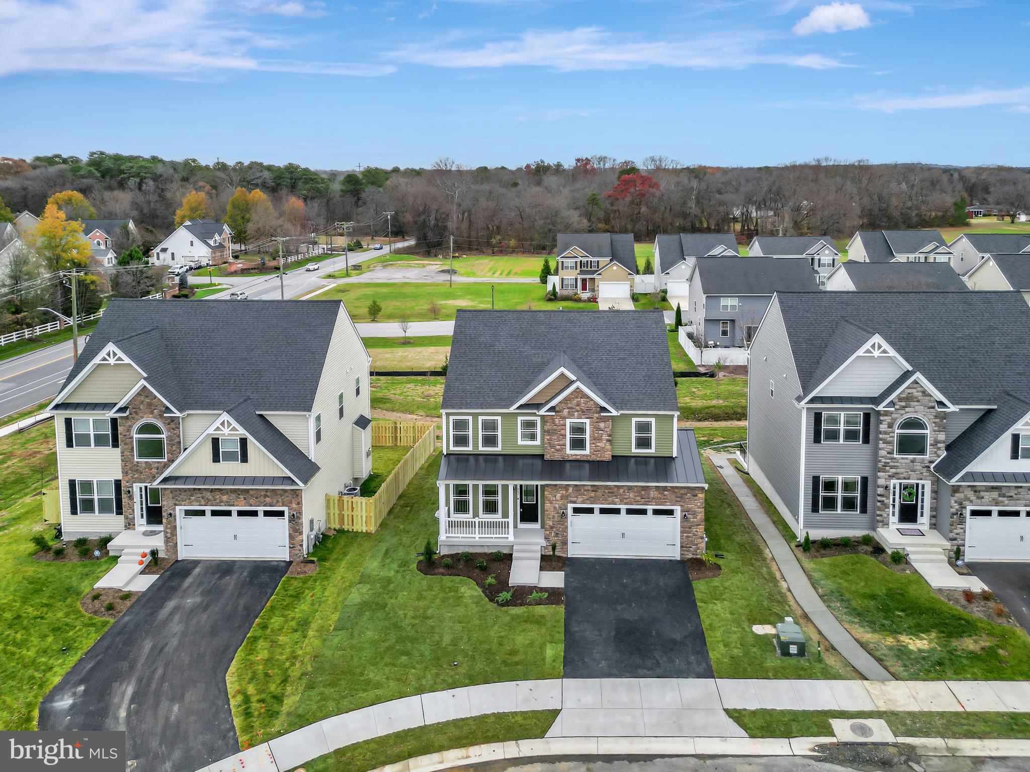 503 South Farm Crossing Road Severn, MD 21144 - Photo 9 of 46 an aerial view of a house with a yard